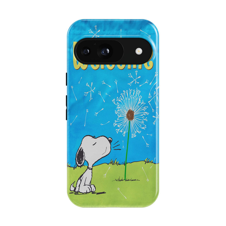 Peanuts Blowing Dandelions Google Pixel 9 | 10 Pro Case