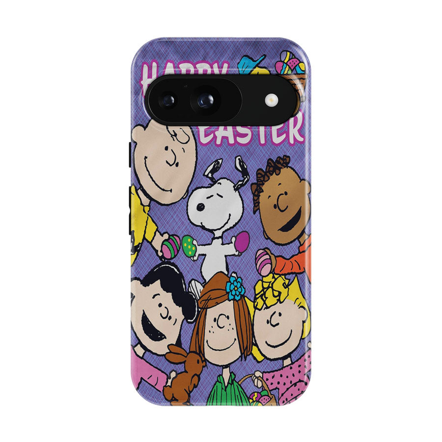 Peanuts Characters Easter Google Pixel 9 | 10 Pro Case