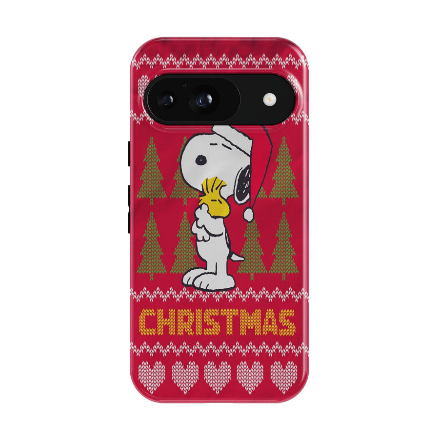 Peanuts Christmas Snoopy Google Pixel 9 | 10 Pro Case