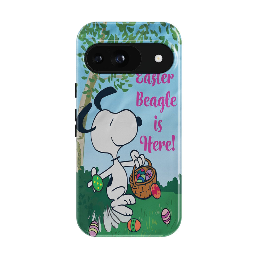 Peanuts Easter Beagle Is Here Snoopy Google Pixel 9 | 10 Pro Case