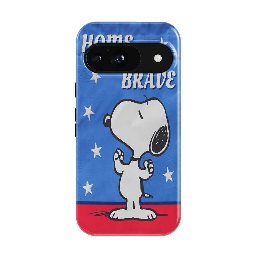 Peanuts Home Of The Brave Snoopy Google Pixel 9 | 10 Pro Case