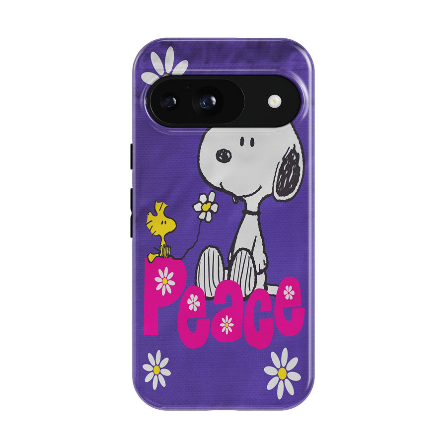 Peanuts Peace Snoopy Google Pixel 9 | 10 Pro Case