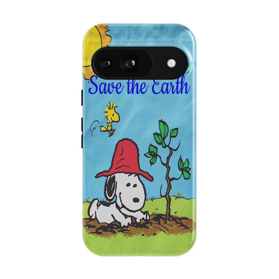 Peanuts Plant A Tree Google Pixel 9 | 10 Pro Case