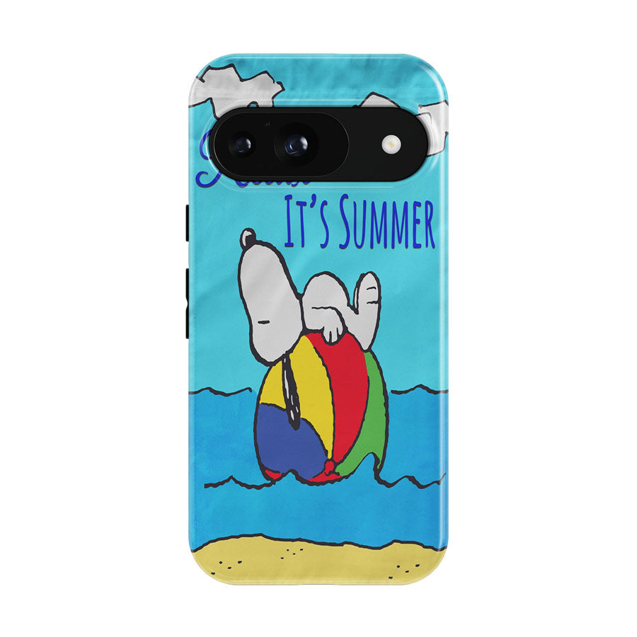 Peanuts Relax It'S Summer Snoopy Google Pixel 9 | 10 Pro Case