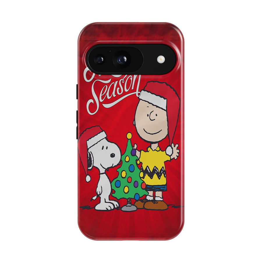 Peanuts Snoopy And Charlie Brown Christmas Google Pixel 9 | 10 Pro Case