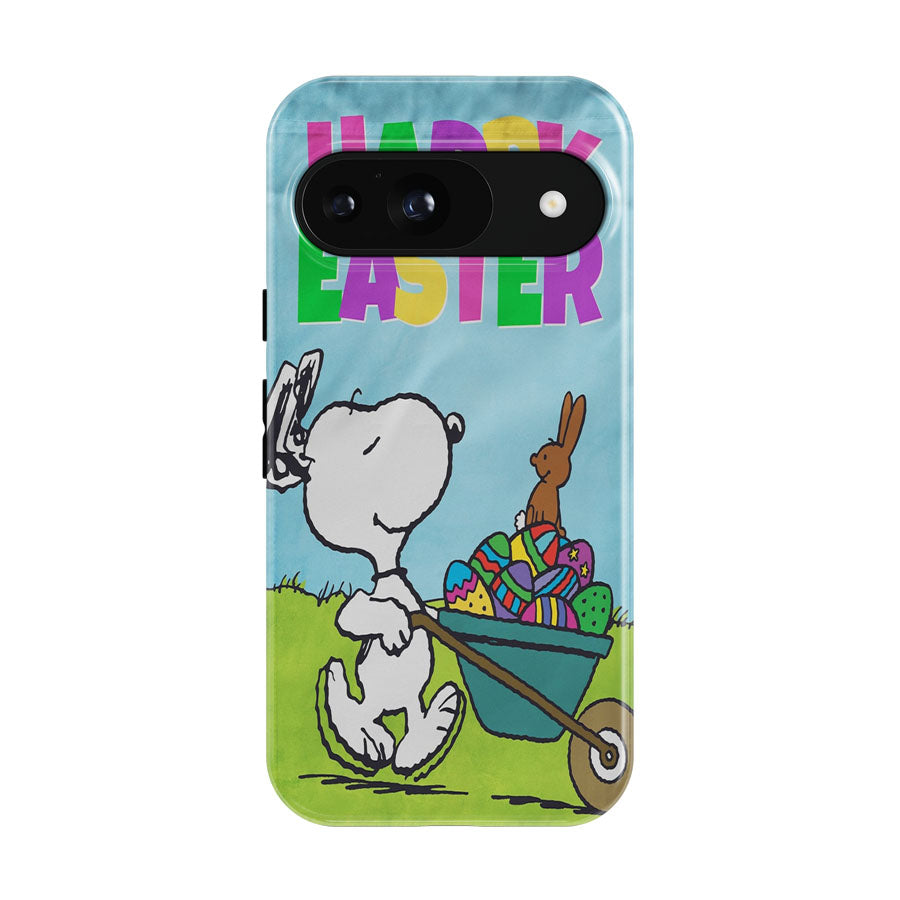 Peanuts Snoopy Happy Easter Google Pixel 9 | 10 Pro Case