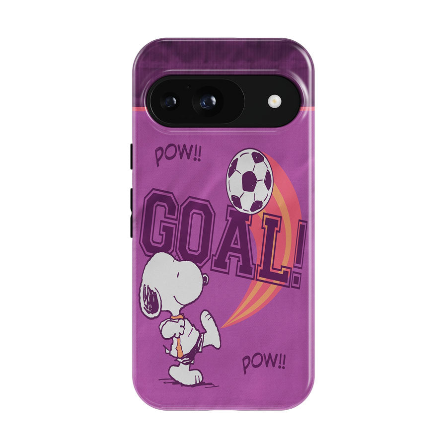 Peanuts Snoopy Soccer Goal Google Pixel 9 | 10 Pro Case