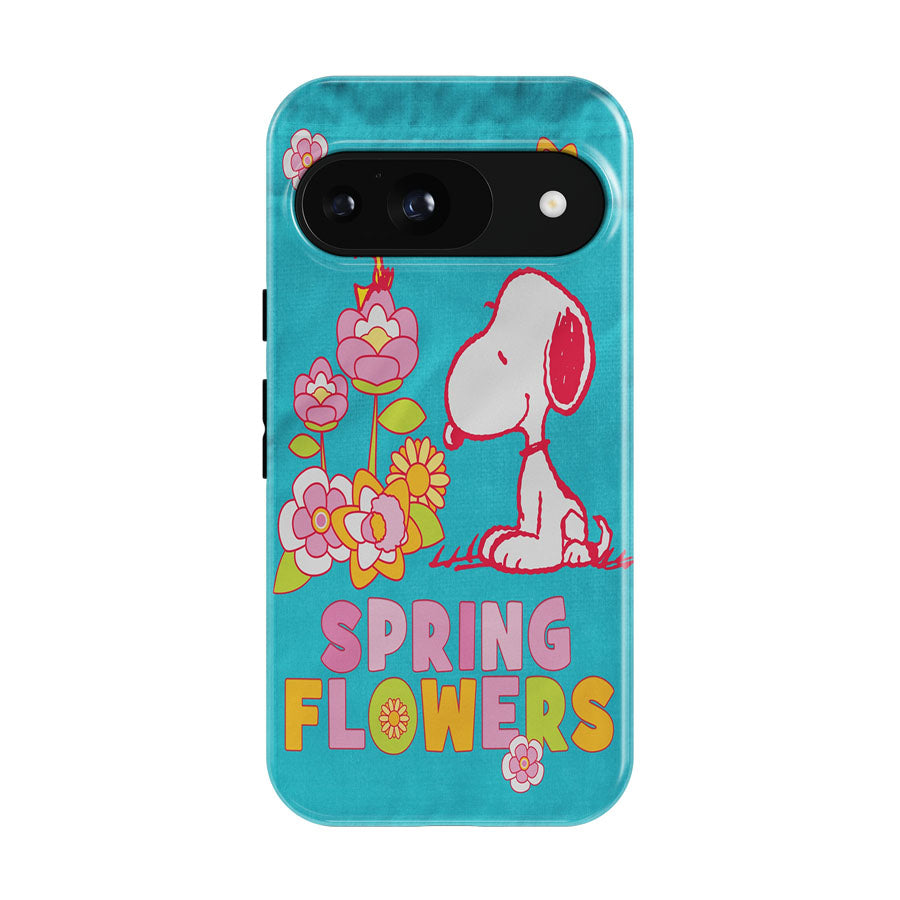 Peanuts Spring Flowers Google Pixel 9 | 10 Pro Case
