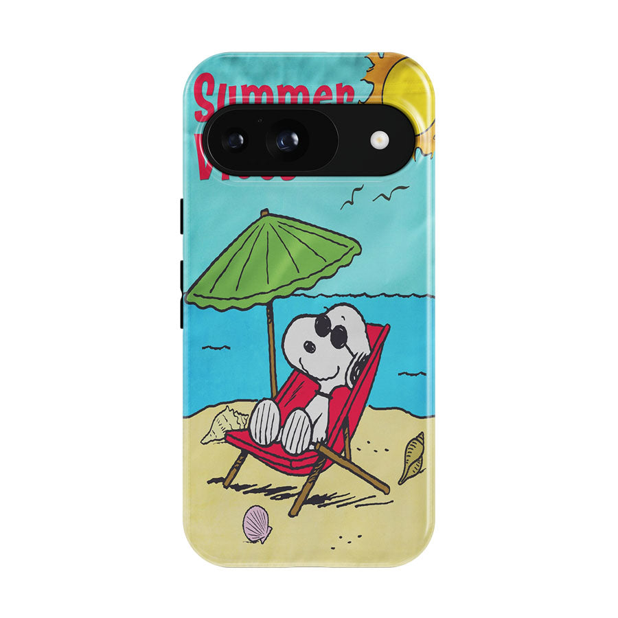 Peanuts Summer Beach Vibes Google Pixel 9 | 10 Pro Case
