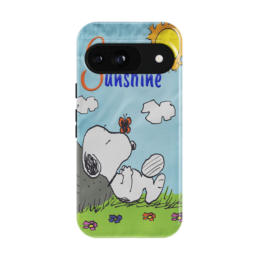 Peanuts Sweet Sunshine Snoopy Google Pixel 9 | 10 Pro Case