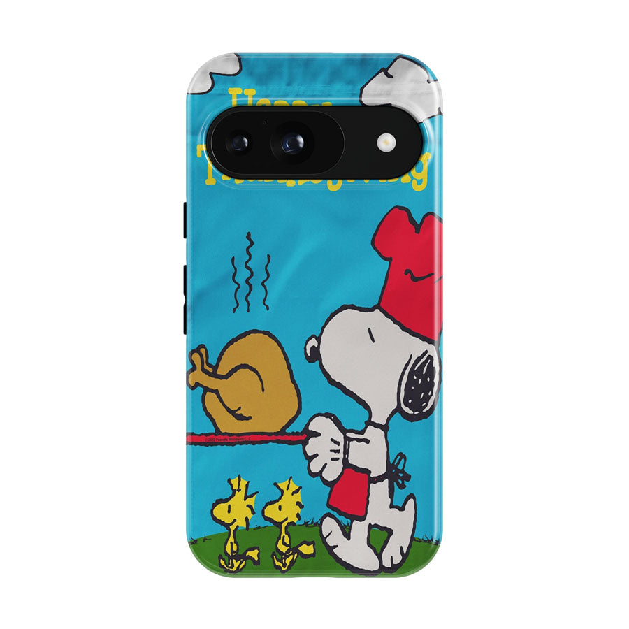 Peanuts Thanksgiving Snoopy Google Pixel 9 | 10 Pro Case