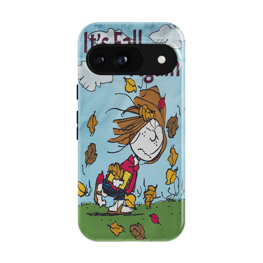 Peppermint Patty Peanuts Fall Google Pixel 9 | 10 Pro Case