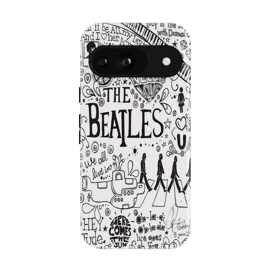 Personalized The Beatles Google Pixel 9 | 10 Pro Case