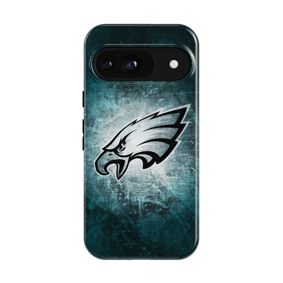 Philadelphia Eagles Grunge Texture Wallpaper Google Pixel 9 | 10 Pro Case