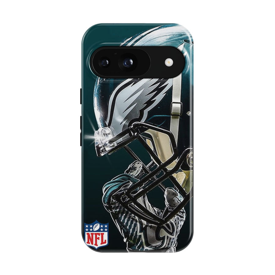 Philadelphia Eagles Nfl Helmet Google Pixel 9 | 10 Pro Case