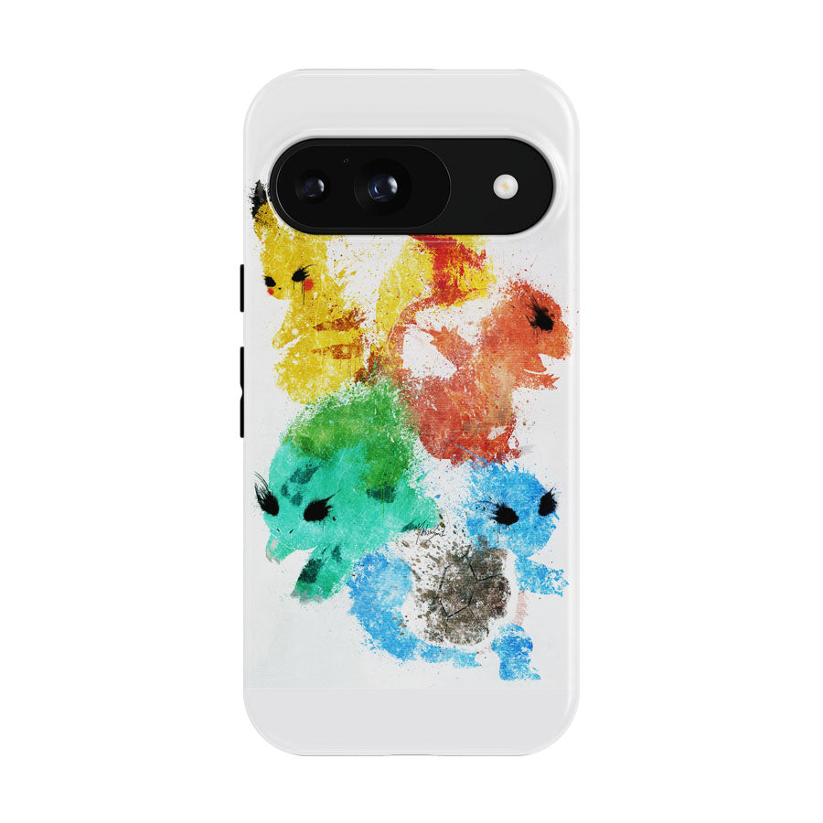Pikachu Painting Pokemon Google Pixel 9 | 10 Pro Case