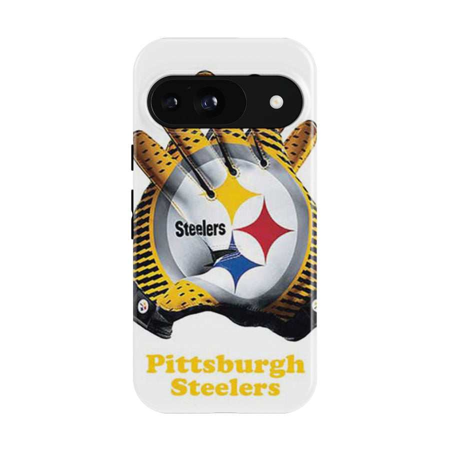 Pittsburgh Steelers Gloves Google Pixel 9 | 10 Pro Case