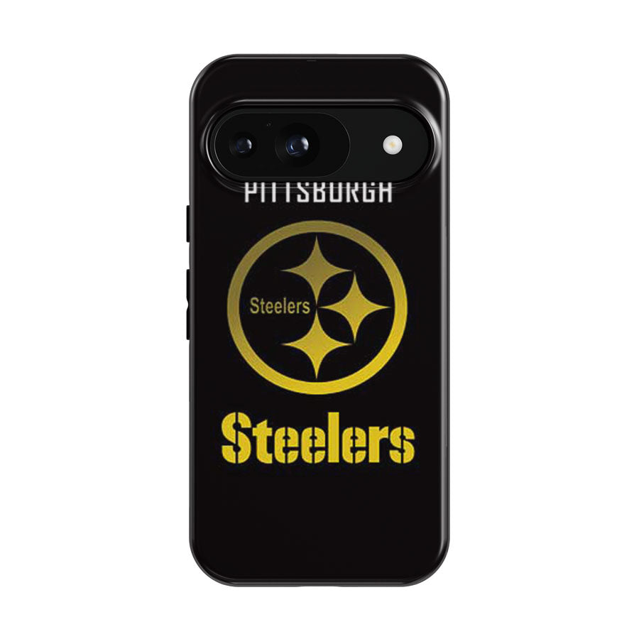 Pittsburgh Steelers Gold Fade Google Pixel 9 | 10 Pro Case