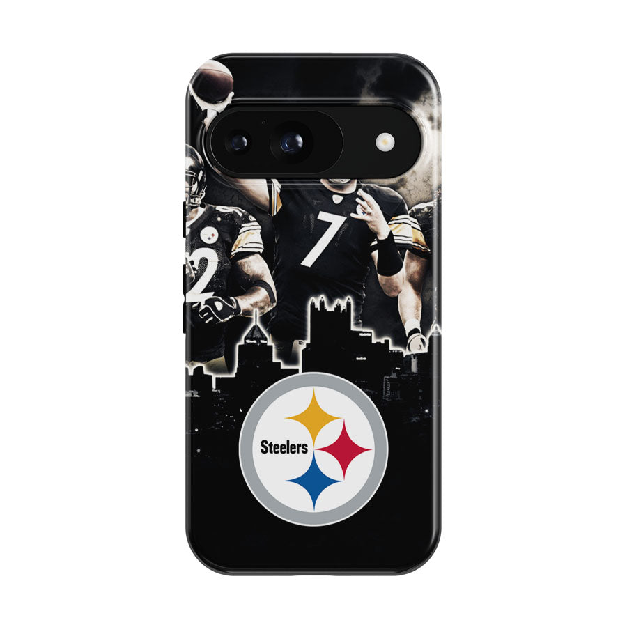 Pittsburgh Steelers Nfl Team Colors Arch Logo Google Pixel 9 | 10 Pro Case