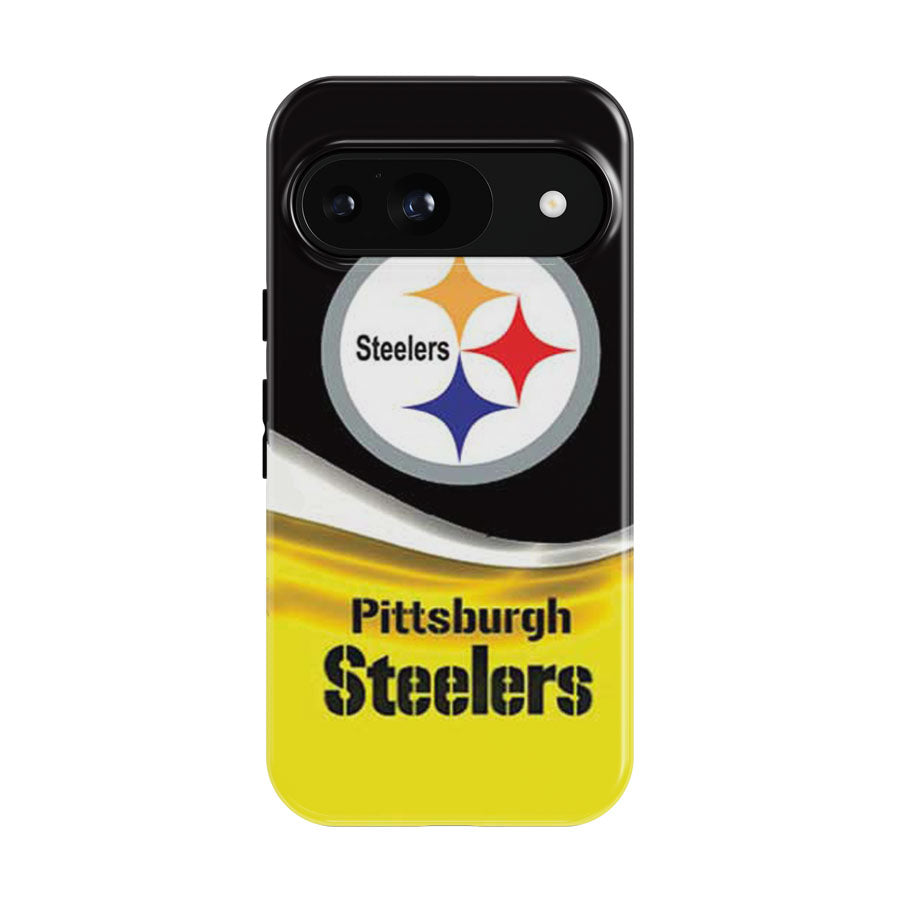 Pittsburgh Steelers Ripple Tall Google Pixel 9 | 10 Pro Case