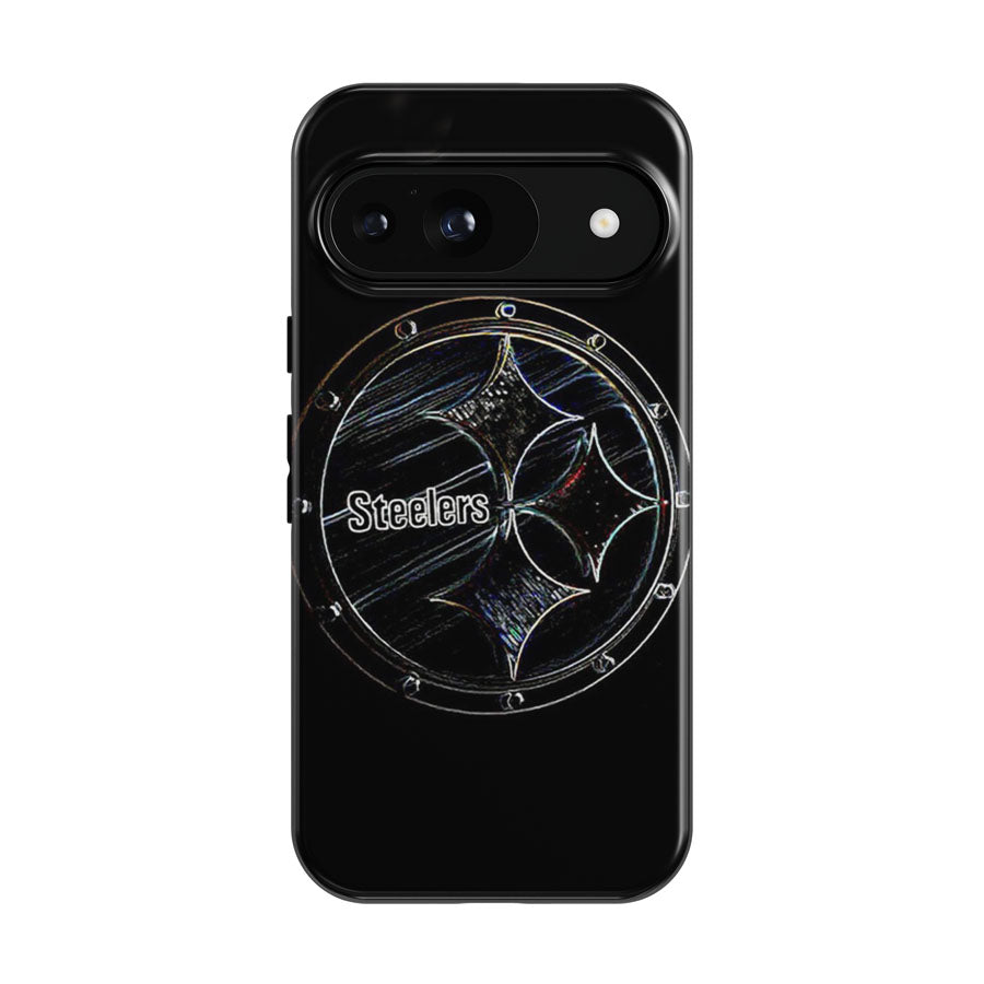 Pittsburgh Steelers Rusty Logo Google Pixel 9 | 10 Pro Case