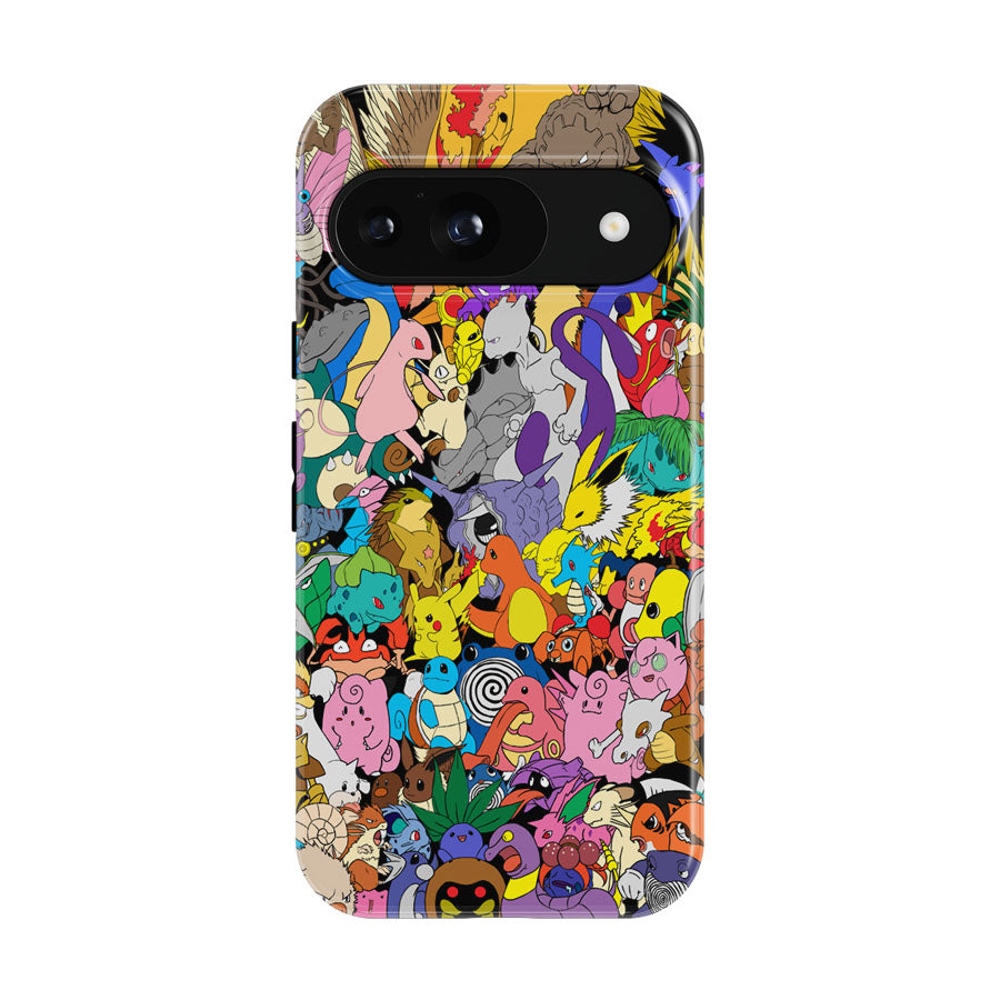 Pokemon All Character Google Pixel 9 | 10 Pro Case