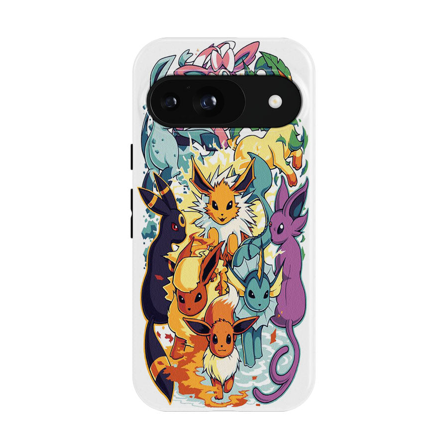 Pokemon All Element Google Pixel 9 | 10 Pro Case