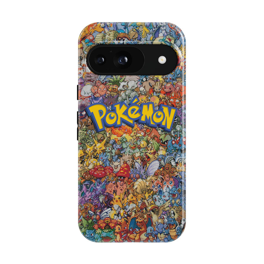 Pokemon All Monster Character Google Pixel 9 | 10 Pro Case