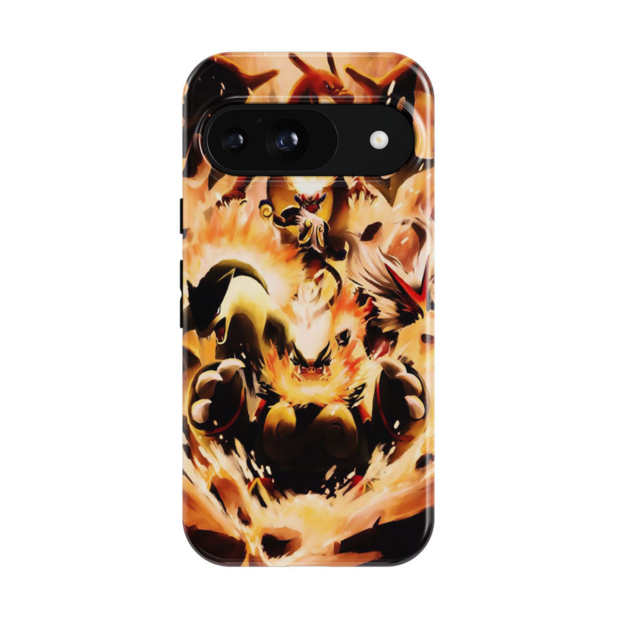 Pokemon Charizard Infernape Google Pixel 9 | 10 Pro Case
