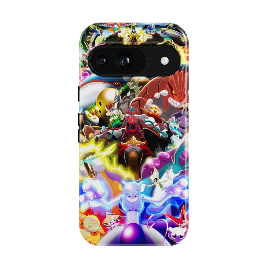 Pokemon Collection Of Neon Time Google Pixel 9 | 10 Pro Case