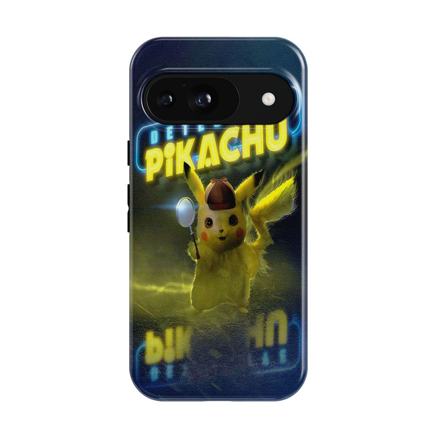 Pokemon Detective Pikachu Poster Canvas Google Pixel 9 | 10 Pro Case