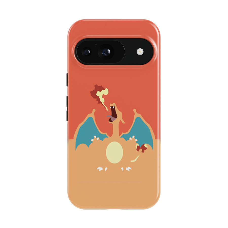 Pokemon Fire Google Pixel 9 | 10 Pro Case