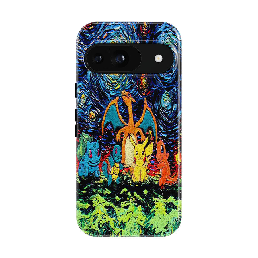 Pokemon Starry Night Abstract Google Pixel 9 | 10 Pro Case