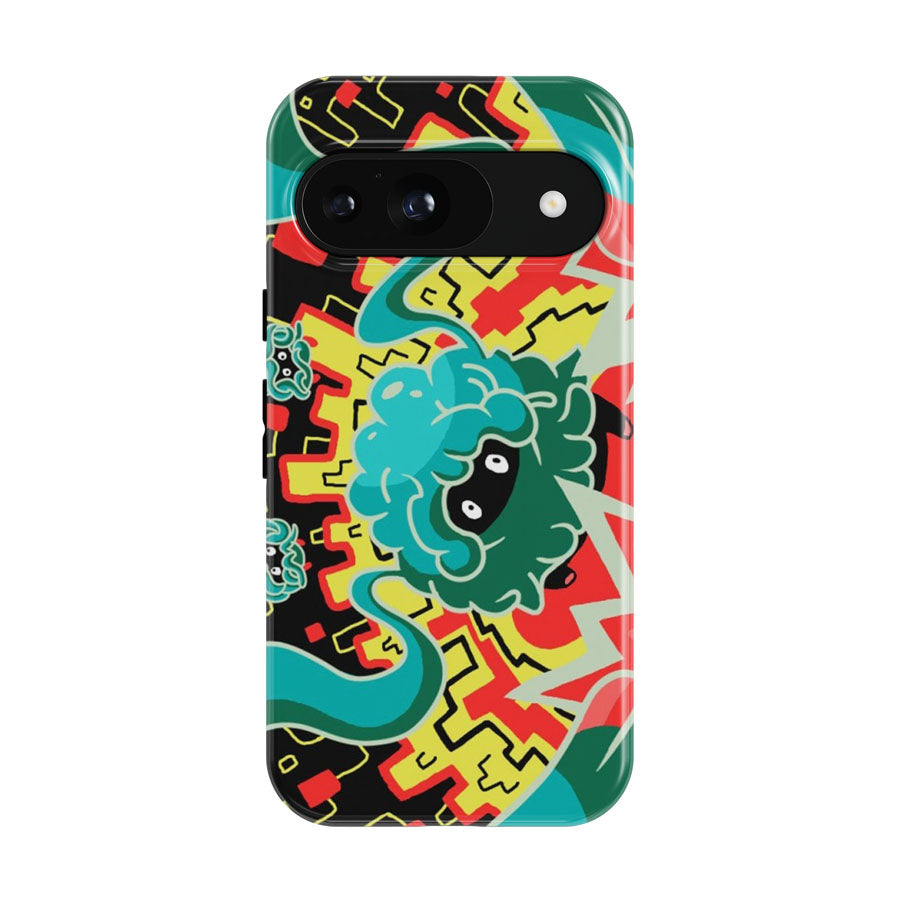 Pokemon Tangela Doodle Art Google Pixel 9 | 10 Pro Case