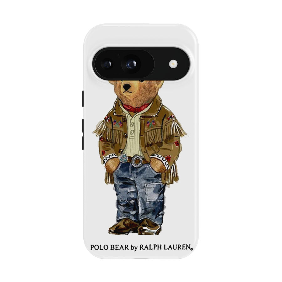 Polo Bear Indian Costume Google Pixel 9 | 10 Pro Case