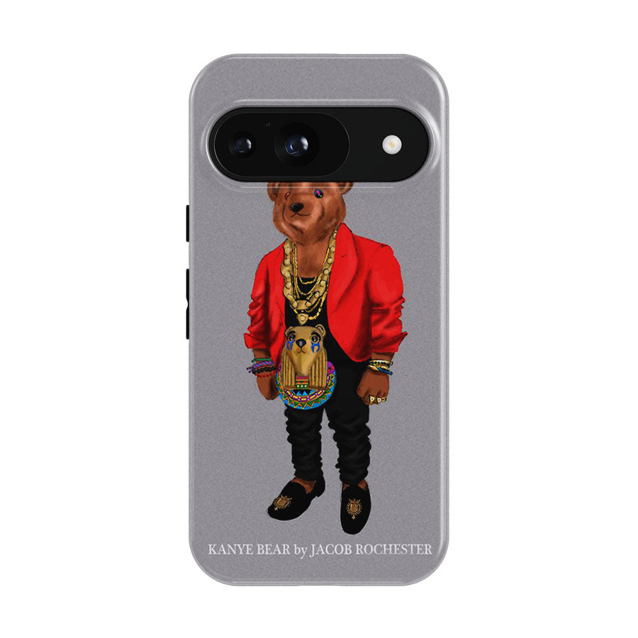 Polo Bear Kanye Bear Style Rapper Google Pixel 9 | 10 Pro Case