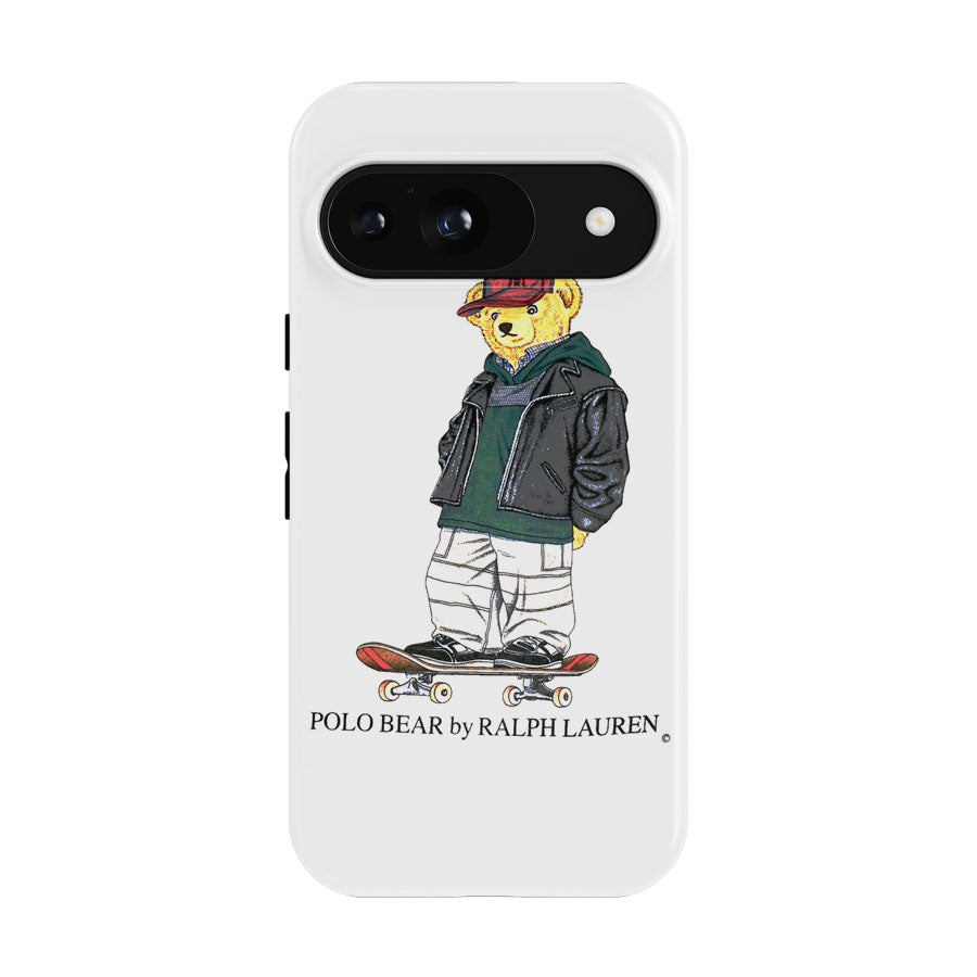 Polo Bear Skateboard Snowboard Google Pixel 9 | 10 Pro Case