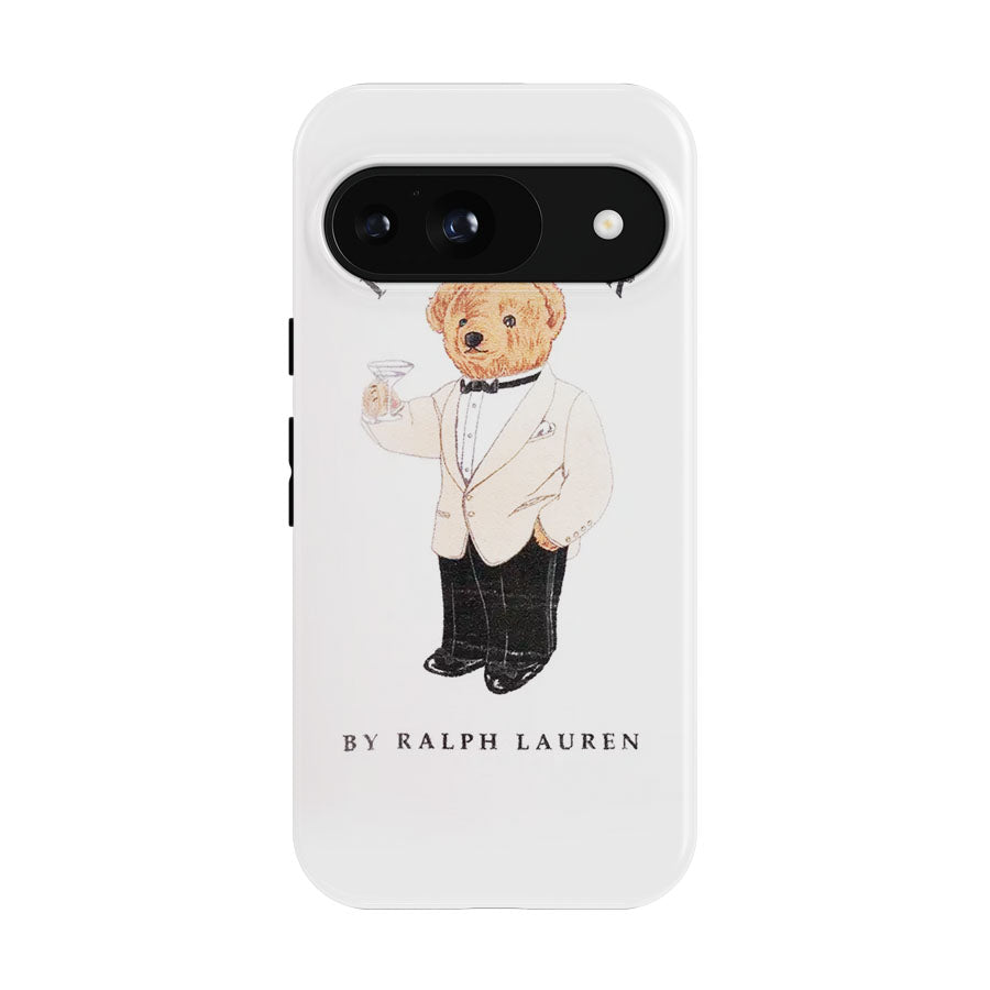 Polo Bear White Suit Tuxedo Google Pixel 9 | 10 Pro Case