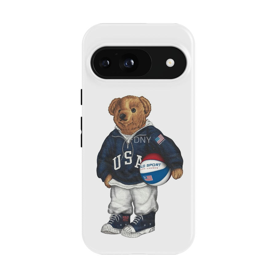 Polo Sweater Ralph Laurens Basketball Google Pixel 9 | 10 Pro Case
