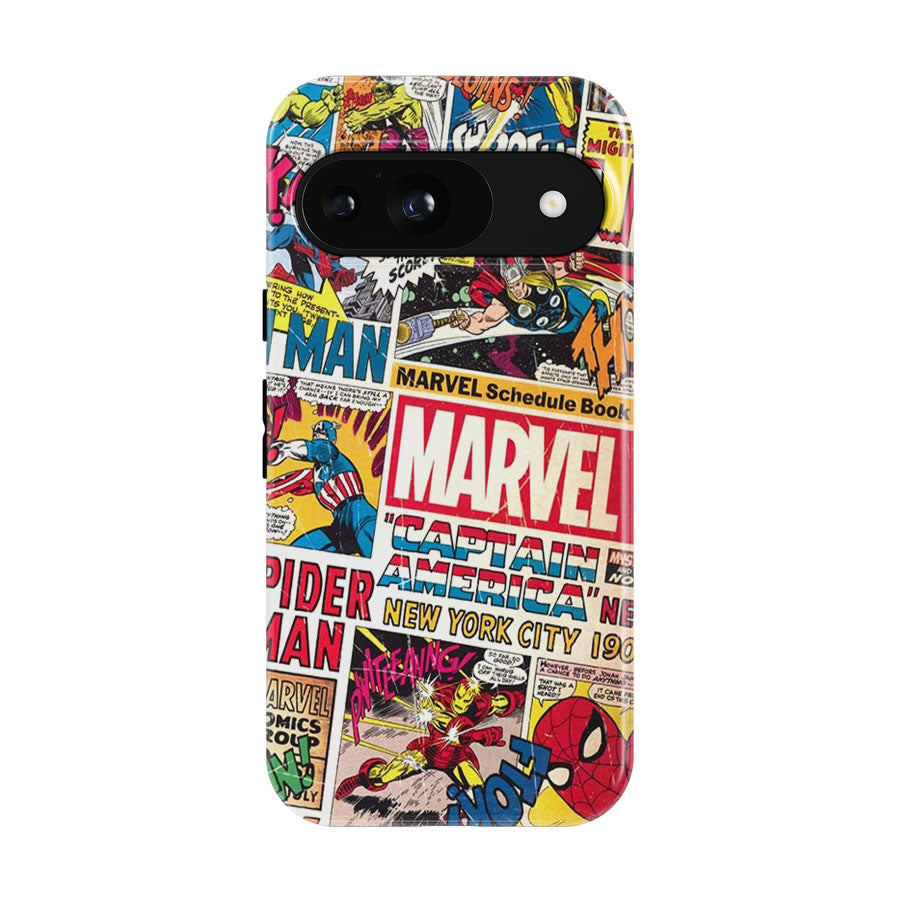 Pop Art Marvel Comic Google Pixel 9 | 10 Pro Case