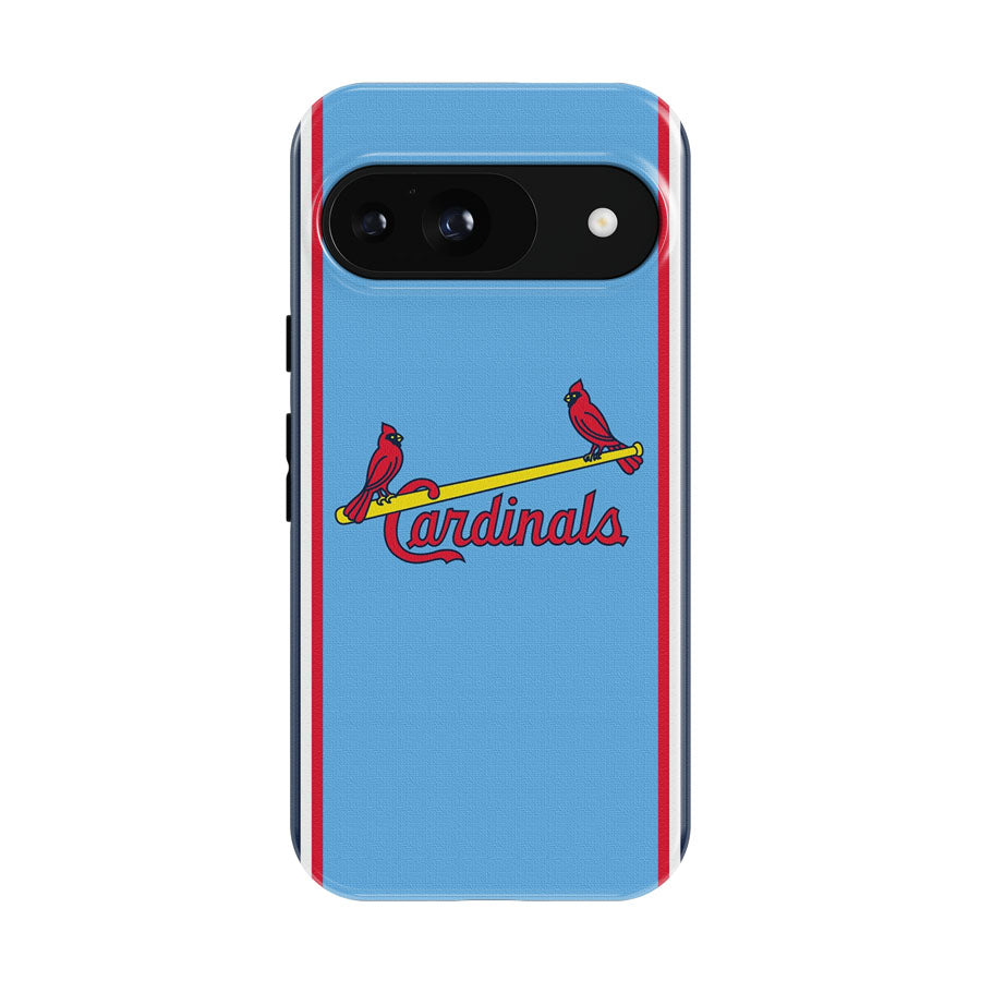 Powder Blue Cardinals Cavaliers Logo St Louis Google Pixel 9 | 10 Pro Case