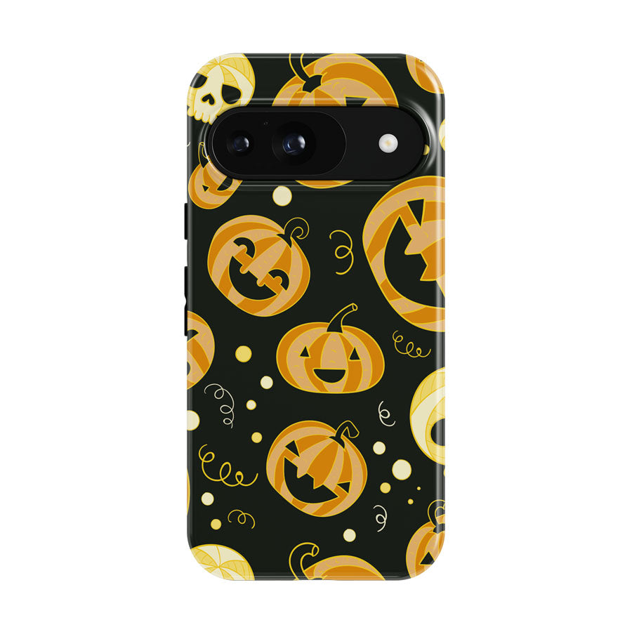 Pumpkins Pattern Halloween Google Pixel 9 | 10 Pro Case