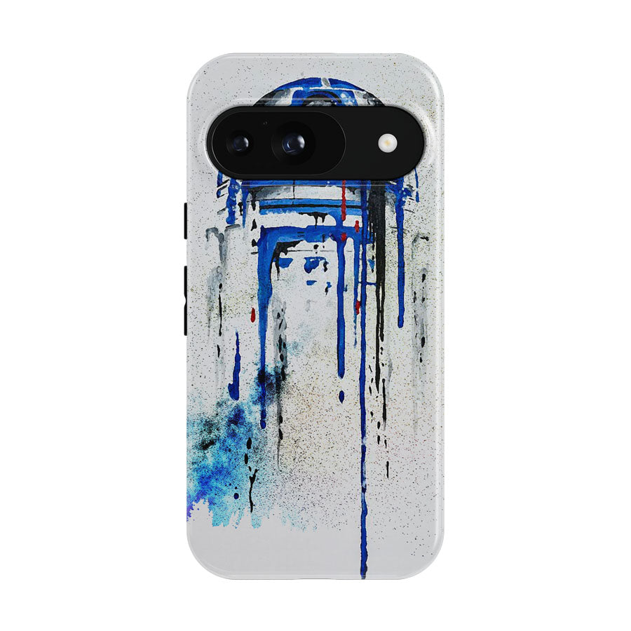 R2D2 Star Wars Paint Google Pixel 9 | 10 Pro Case