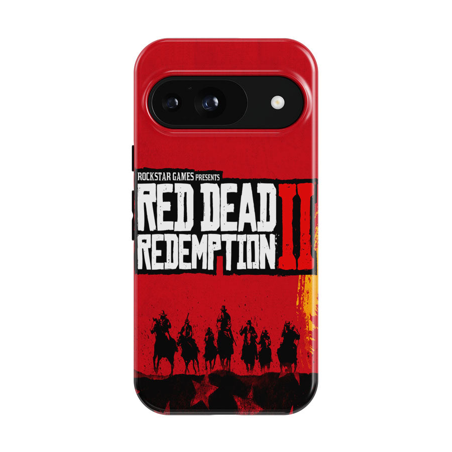 Red Dead Redemption Ii Illustration Poster Google Pixel 9 | 10 Pro Case