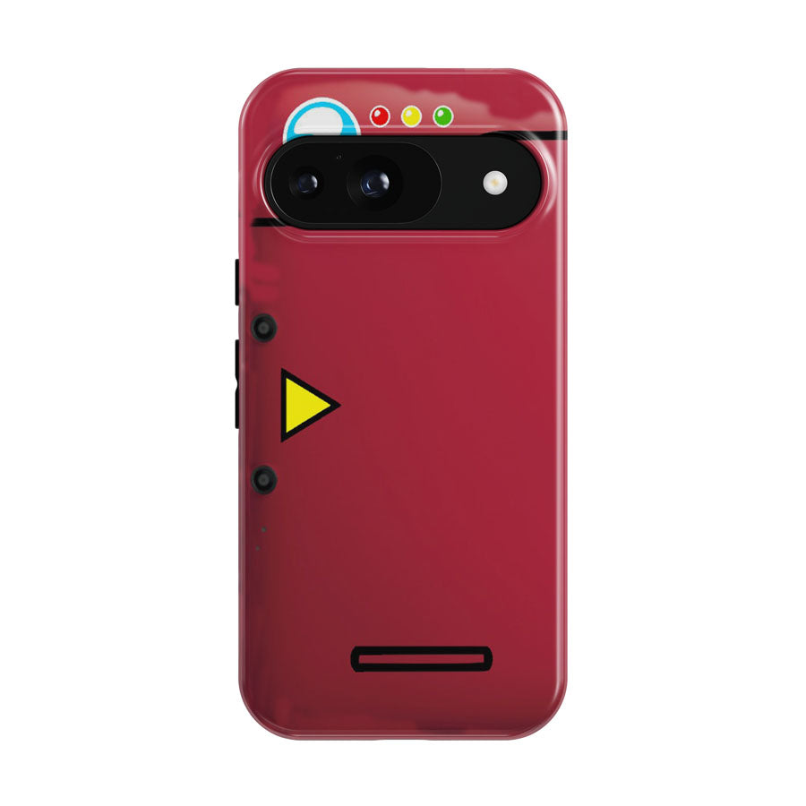 Red Pokedex Pokemon And Sailor Moon Google Pixel 9 | 10 Pro Case