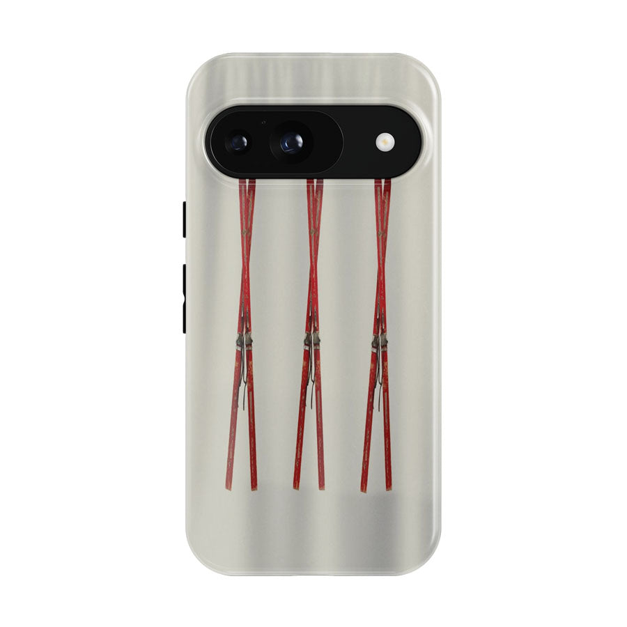 Red Vintage Ski Google Pixel 9 | 10 Pro Case