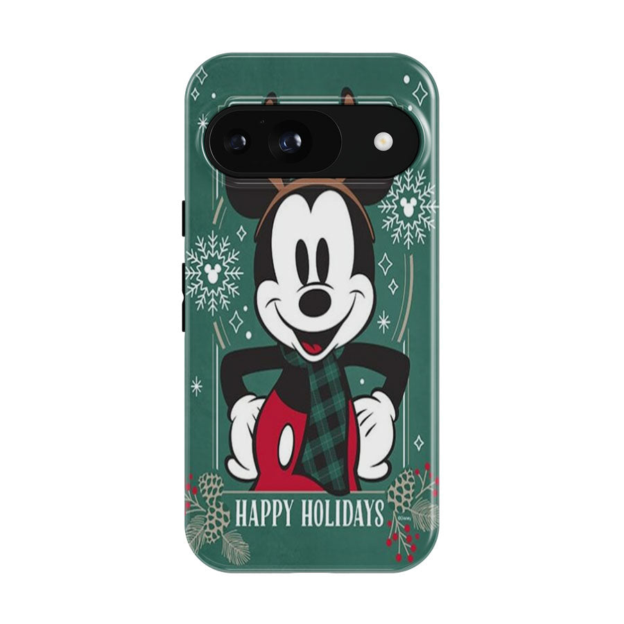 Reindeer Holiday Mickey Google Pixel 9 | 10 Pro Case