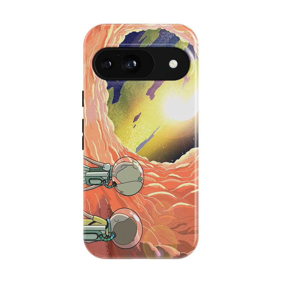 Rick And Morty Anatomy Park Google Pixel 9 | 10 Pro Case