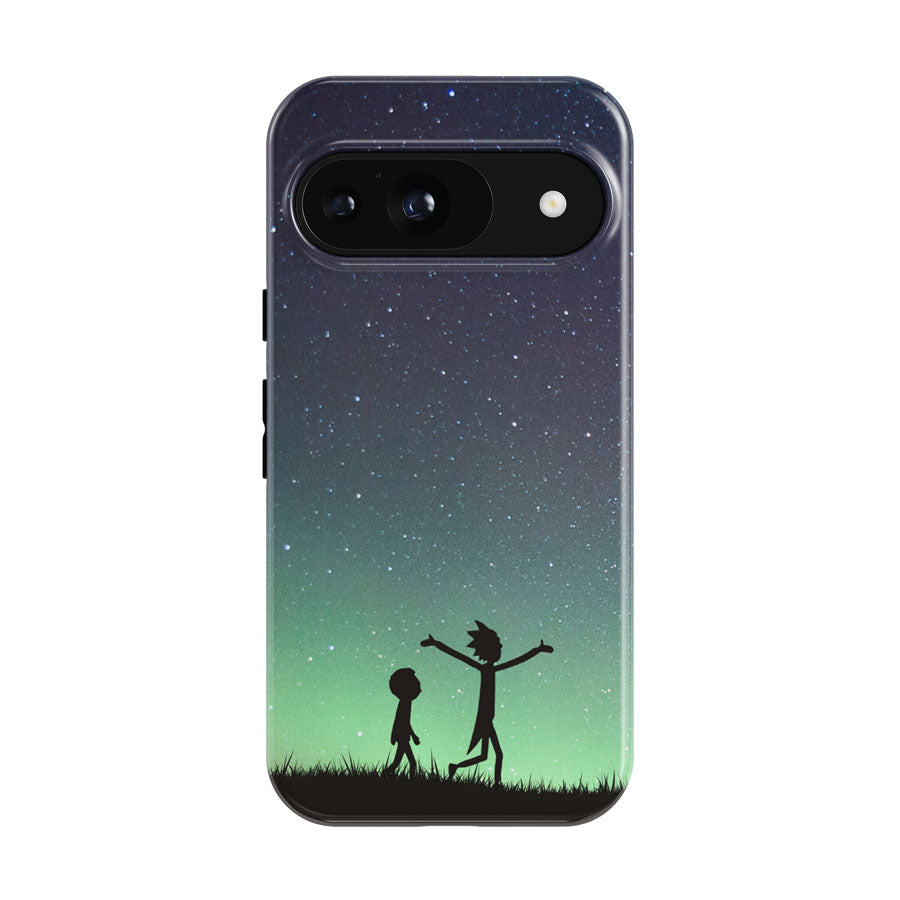 Rick And Morty Space Nebula Google Pixel 9 | 10 Pro Case
