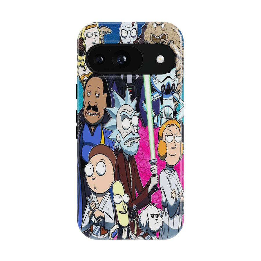 Rick And Morty X Star Wars Google Pixel 9 | 10 Pro Case